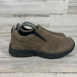 Duluth Trading Co. Mens Slip On Outdoor Shoes Slip Resistant Brown Size 8M‎